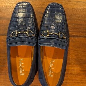 Elite Blue Loafers